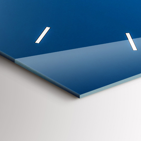 Ceas vertical de perete din sticlă Marina din Marsilia, Franța