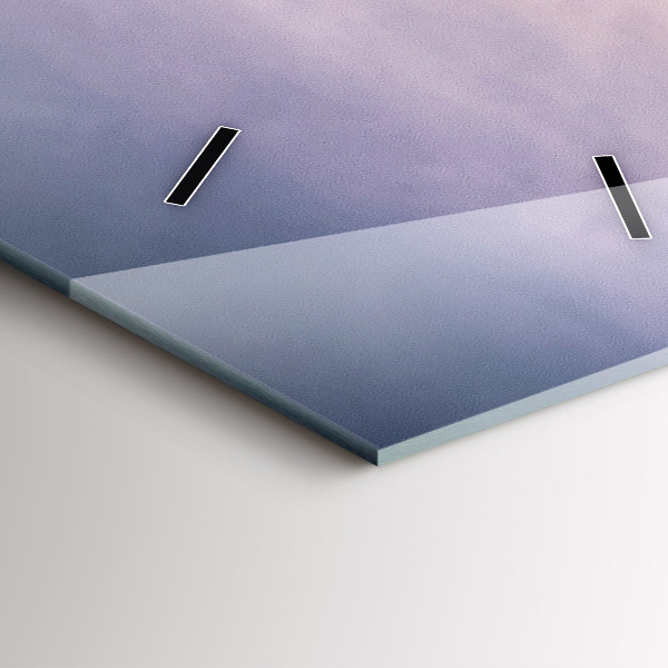 Ceas vertical de perete din sticlă Poarta Brandenburg