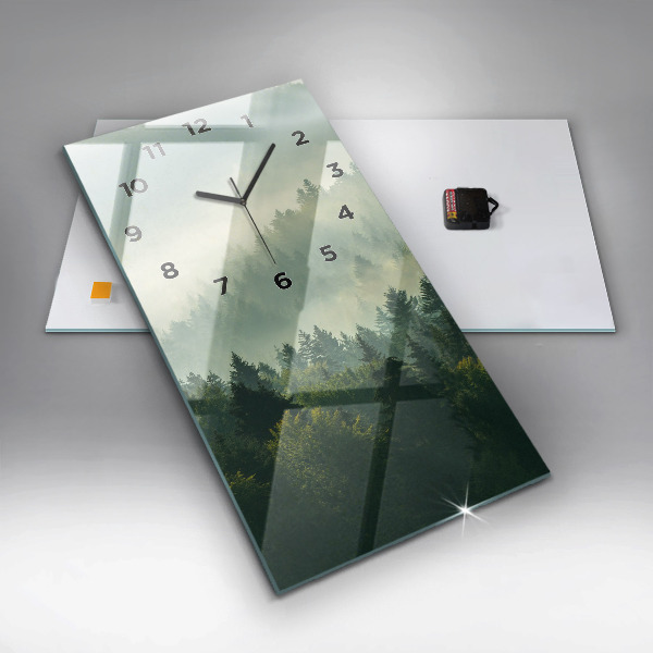 Ceas vertical de perete din sticlă Beskids răsărit