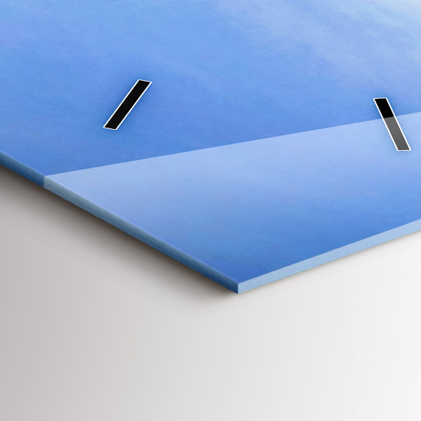 Ceas vertical de perete din sticlă Sokolica Wierch în Munții Pieniny