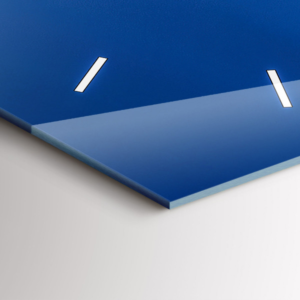 Ceas vertical de perete din sticlă Panorama orasului Plzen