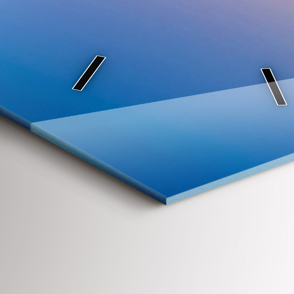 Ceas vertical de perete din sticlă Primăria Hamburg