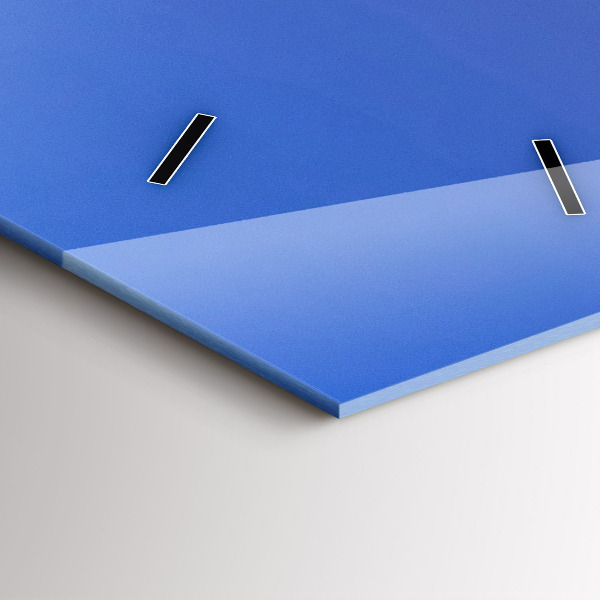 Ceas vertical de perete din sticlă Orașul iluminat noaptea