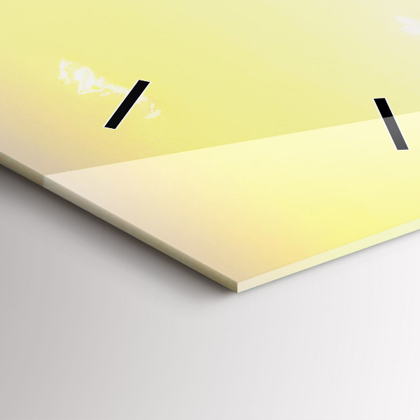 Ceas vertical de perete din sticlă desertul Arizona