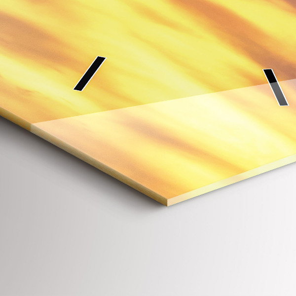 Ceas vertical de perete din sticlă Pod din San Francisco