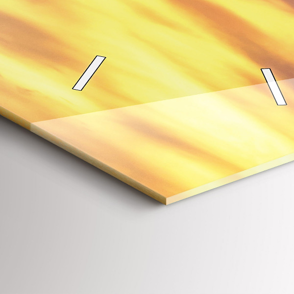 Ceas vertical de perete din sticlă Pod din San Francisco