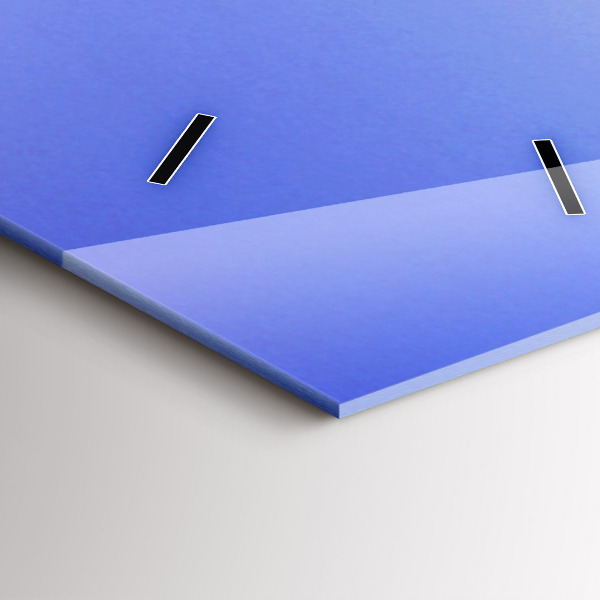 Ceas vertical de perete din sticlă Lacul California