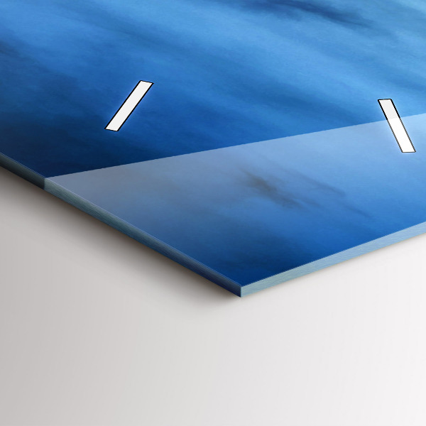 Ceas vertical de perete din sticlă Templul din Bangkok Thailanda