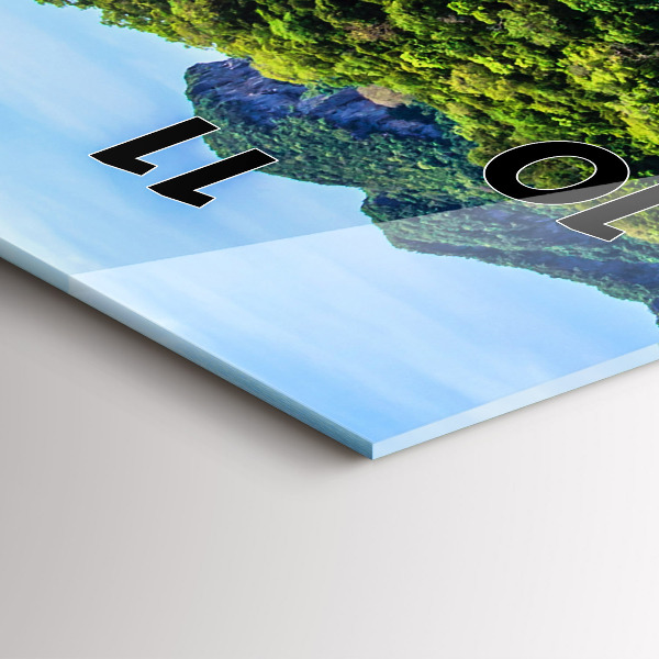 Ceas vertical de perete din sticlă Parcul național Thailanda