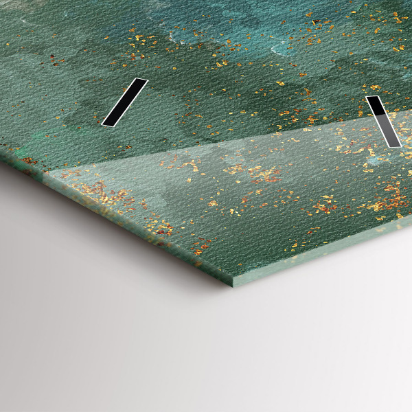 Ceas vertical de perete din sticlă Model decorativ