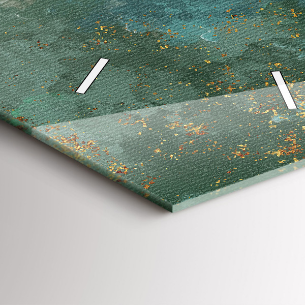 Ceas vertical de perete din sticlă Model decorativ