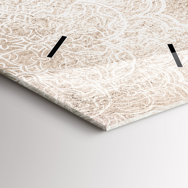 Ceas vertical de perete din sticlă Model decorativ