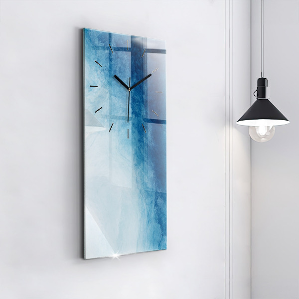 Ceas vertical de perete din sticlă Captarea apei