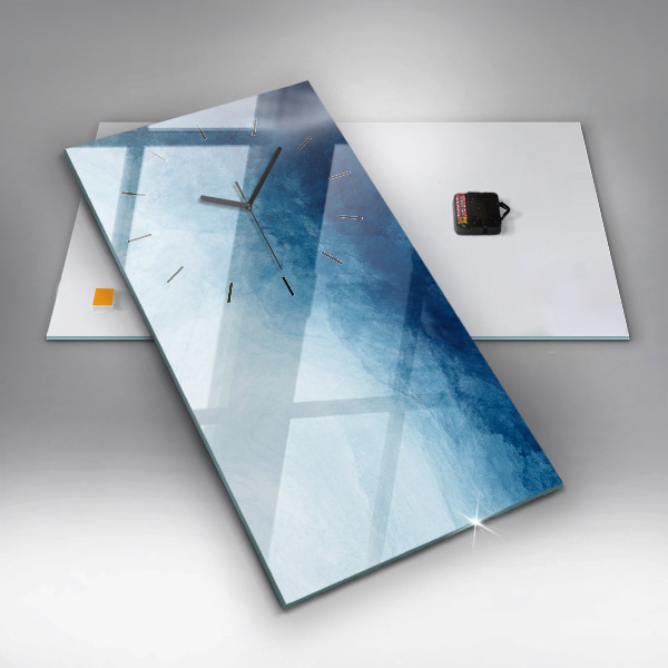 Ceas vertical de perete din sticlă Captarea apei