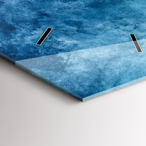 Ceas vertical de perete din sticlă Captarea apei