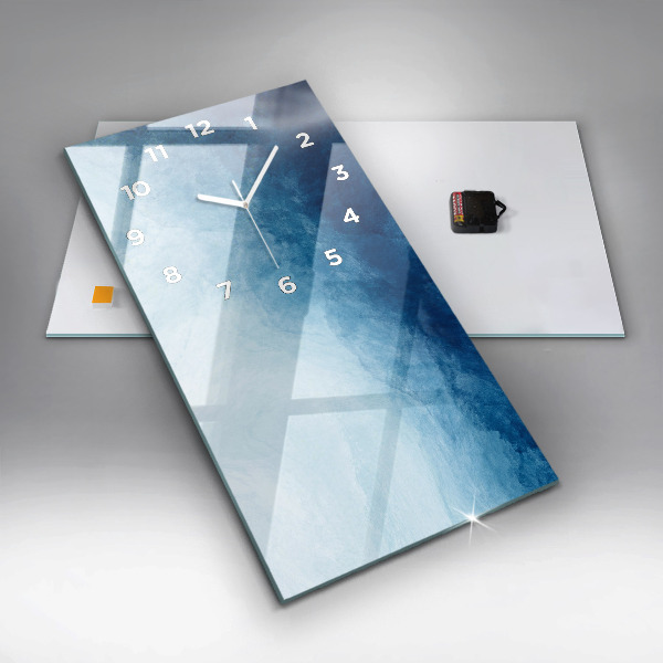 Ceas vertical de perete din sticlă Captarea apei