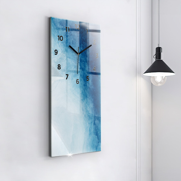 Ceas vertical de perete din sticlă Captarea apei