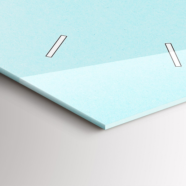 Ceas vertical de perete din sticlă Model pastel