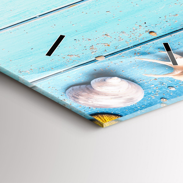 Ceas vertical de perete din sticlă Accesorii pentru plaja