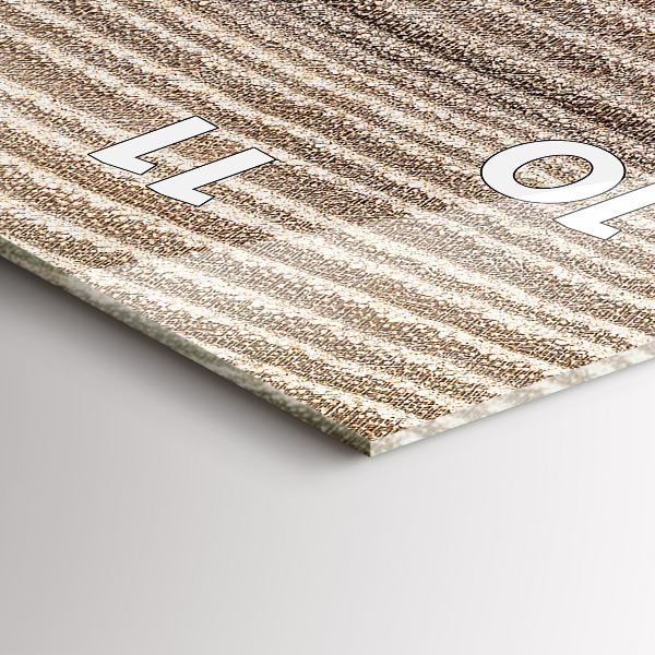 Ceas vertical de perete din sticlă Trunchi