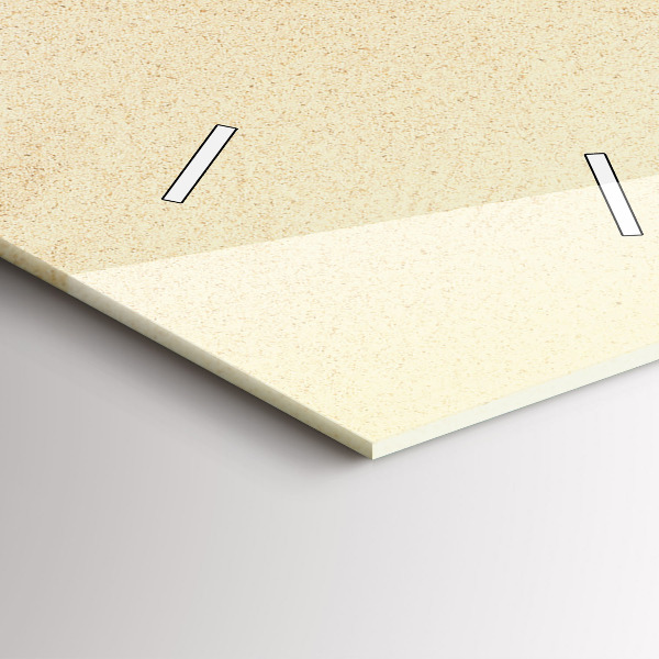 Ceas vertical de perete din sticlă Abstracția aurie