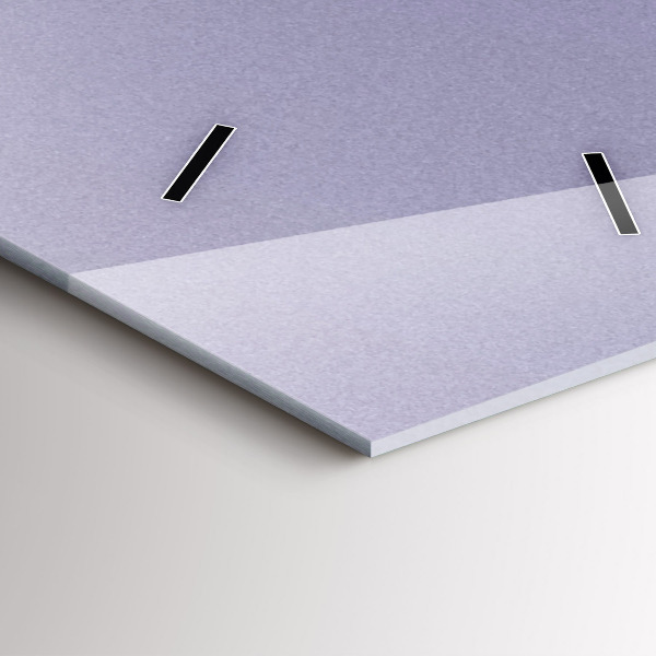 Ceas vertical de perete din sticlă Abstracția soarelui