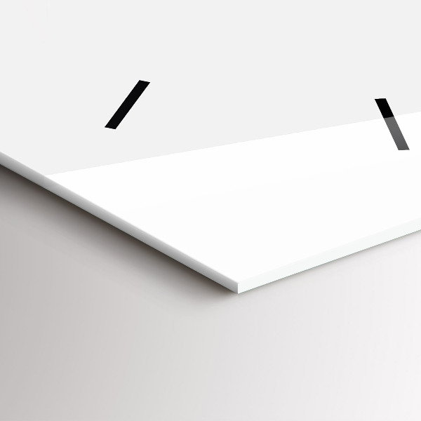 Ceas vertical de perete din sticlă Abstracția aurie