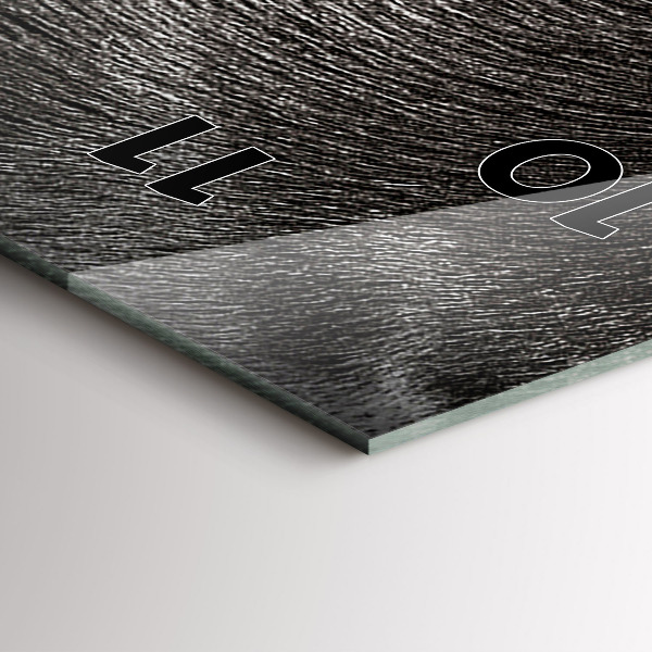 Ceas vertical de perete din sticlă Câine și pisică scoțian