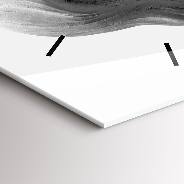 Ceas vertical de perete din sticlă Sculptură înger veche