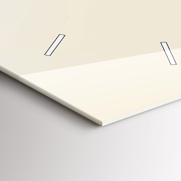 Ceas vertical de perete din sticlă Bărbat cu barbă