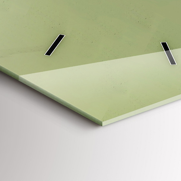 Ceas vertical de perete din sticlă Elan grafic