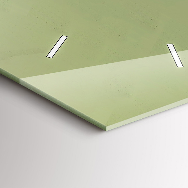 Ceas vertical de perete din sticlă Elan grafic