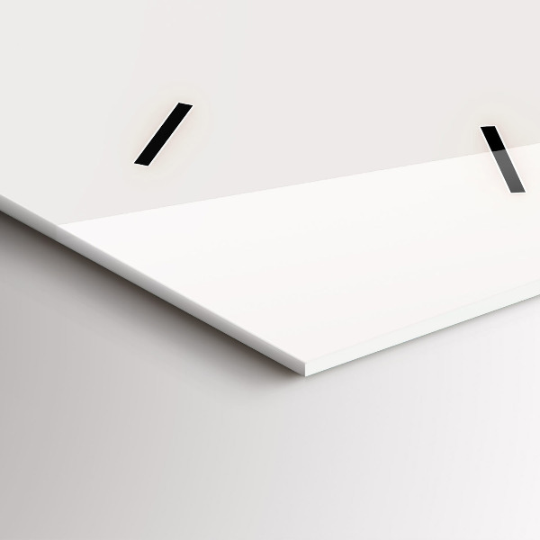 Ceas vertical de perete din sticlă portretul pictat al unui tigru