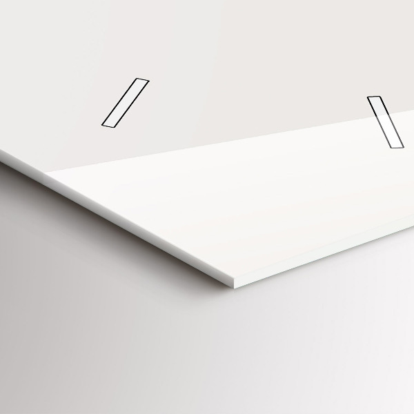 Ceas vertical de perete din sticlă portretul pictat al unui tigru