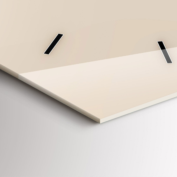 Ceas vertical de perete din sticlă Bărbat cu pipă