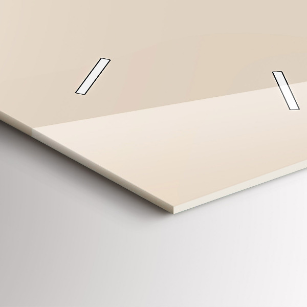 Ceas vertical de perete din sticlă Bărbat cu pipă