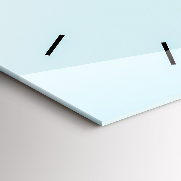 Ceas vertical de perete din sticlă Cățeluș