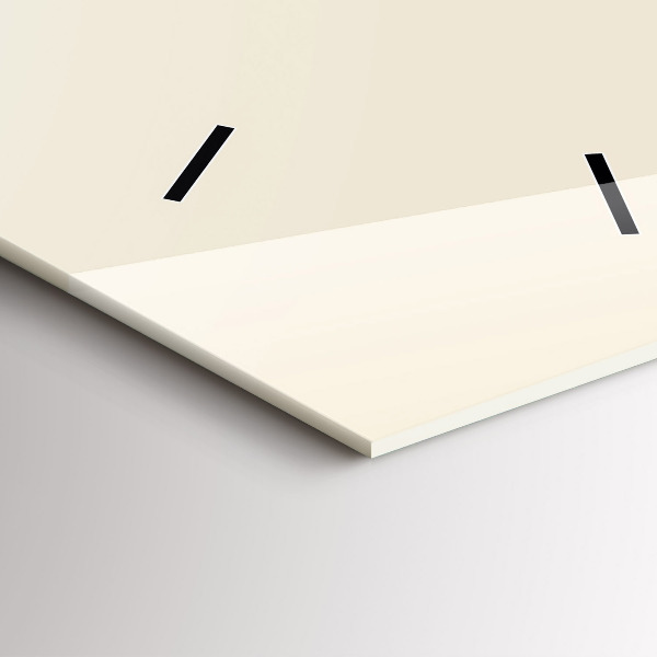 Ceas vertical de perete din sticlă Cerb în cămașă