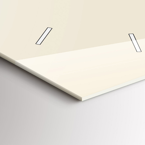 Ceas vertical de perete din sticlă Cerb în cămașă