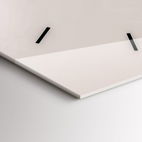 Ceas vertical de perete din sticlă Pasăre de prădăre