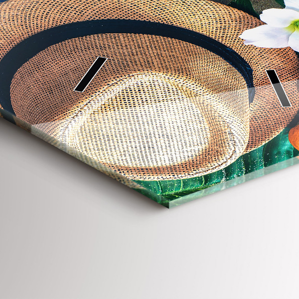 Ceas vertical de perete din sticlă Accesorii de vacanta