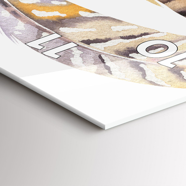 Ceas vertical de perete din sticlă Ilustrație de artă retro