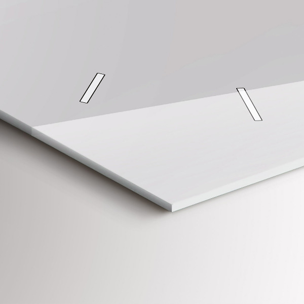 Ceas orizontale de perete din sticlă Colecție de artă animale