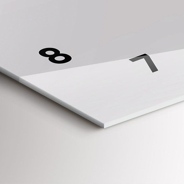 Ceas orizontale de perete din sticlă Colecție de artă animale