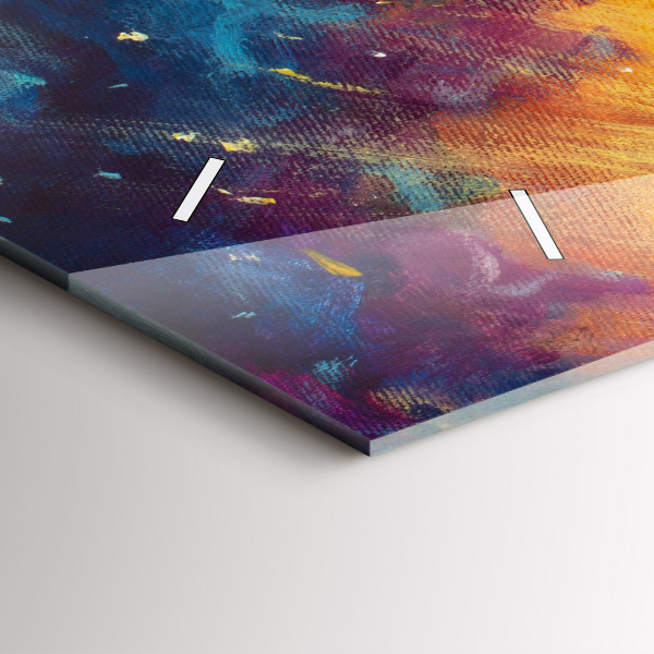 Ceas orizontale de perete din sticlă Rezumat Micul Prinț