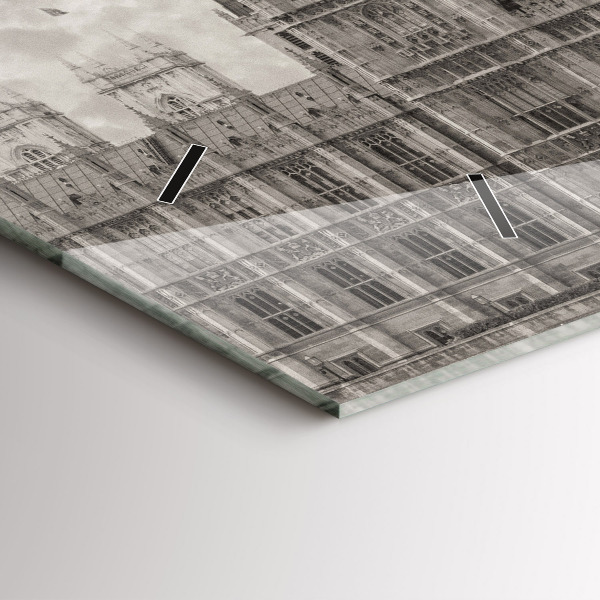 Ceas orizontale de perete din sticlă Londra Anglia Big Ben