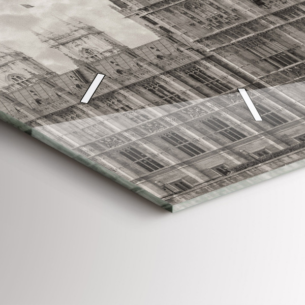 Ceas orizontale de perete din sticlă Londra Anglia Big Ben