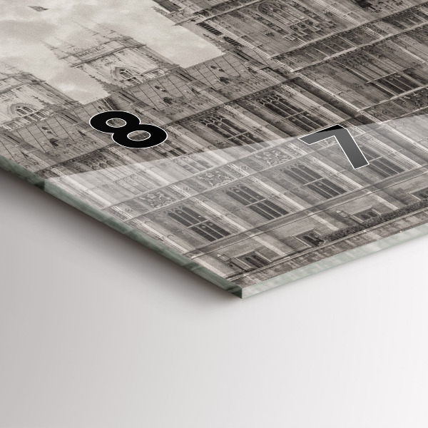 Ceas orizontale de perete din sticlă Londra Anglia Big Ben