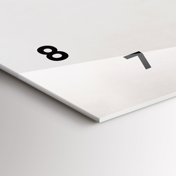 Ceas orizontale de perete din sticlă Elefant