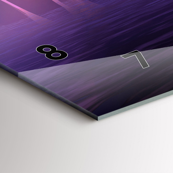 Ceas orizontale de perete din sticlă Apus de soare la Stonehenge